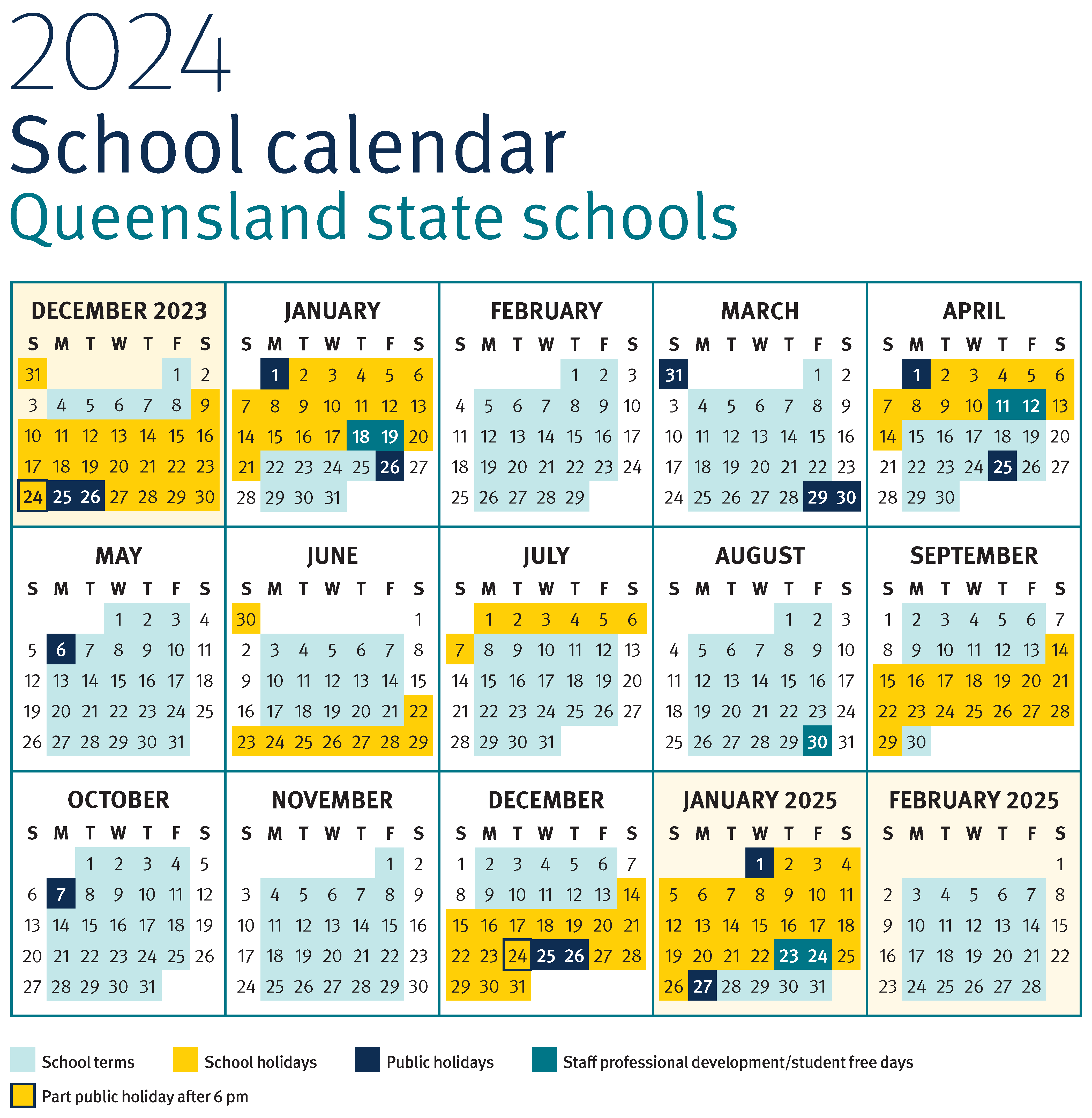 2024 School Calendar 